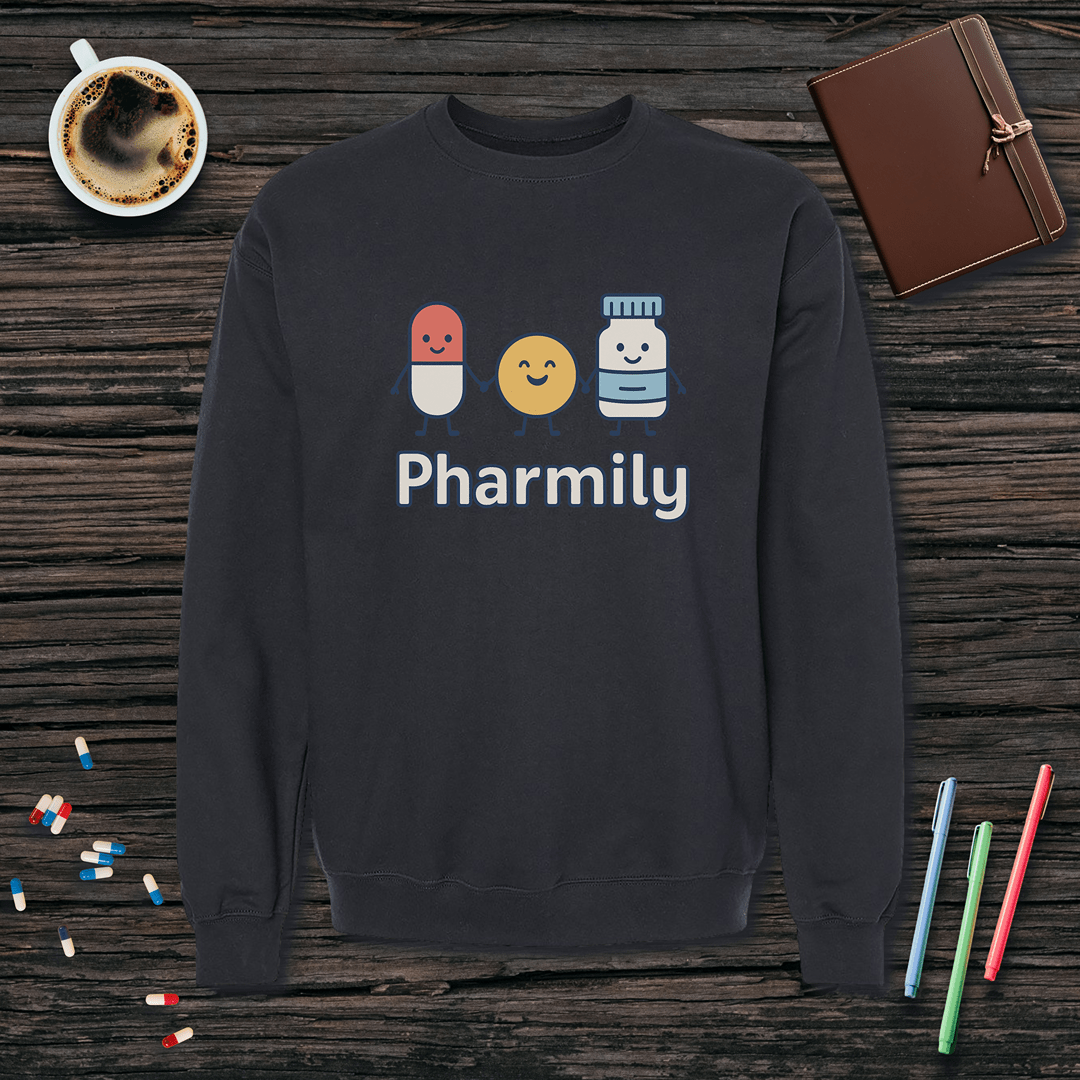 Pharmily Fleece Crewneck Sweatshirt
