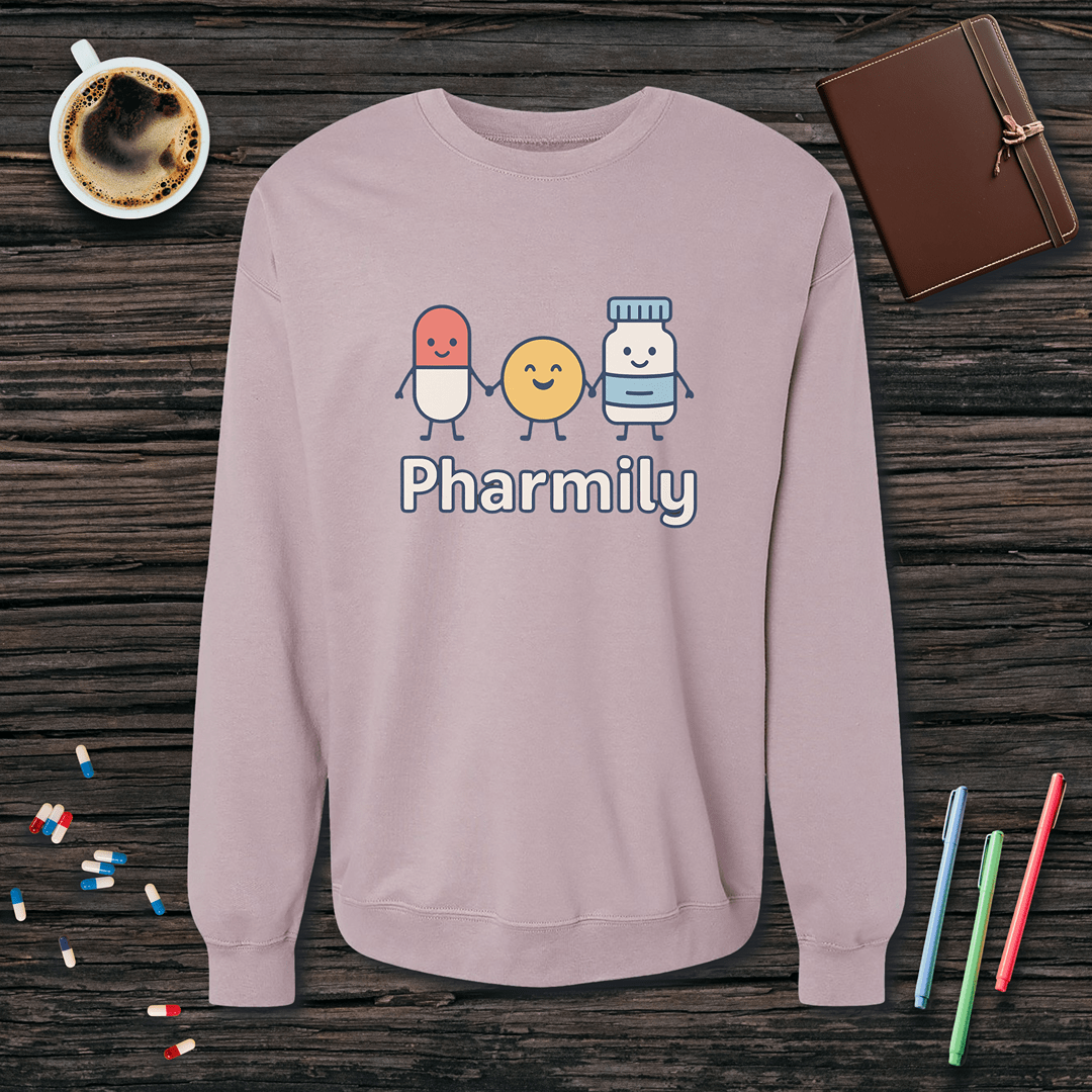 Pharmily Fleece Crewneck Sweatshirt
