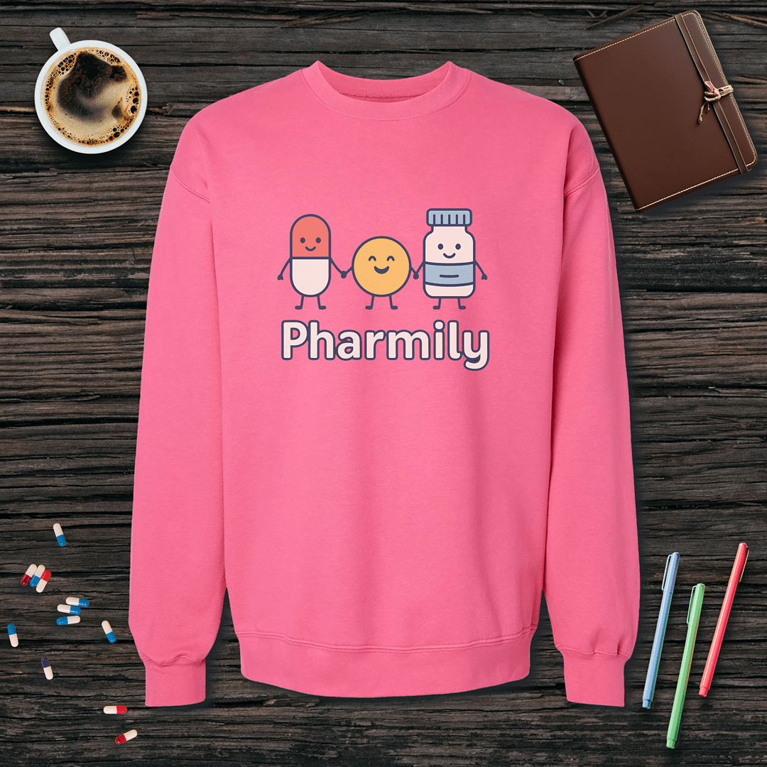 Pharmily Fleece Crewneck Sweatshirt