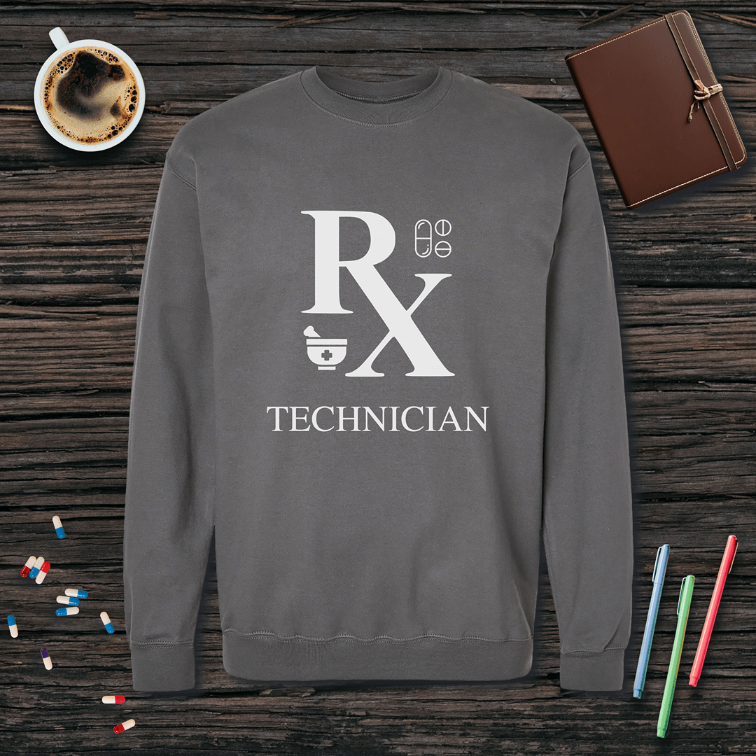 Rx Technician Fleece Crewneck Sweatshirt