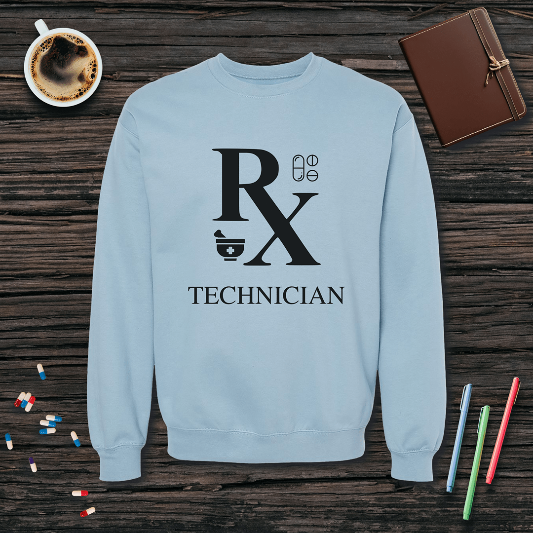 Rx Technician Fleece Crewneck Sweatshirt