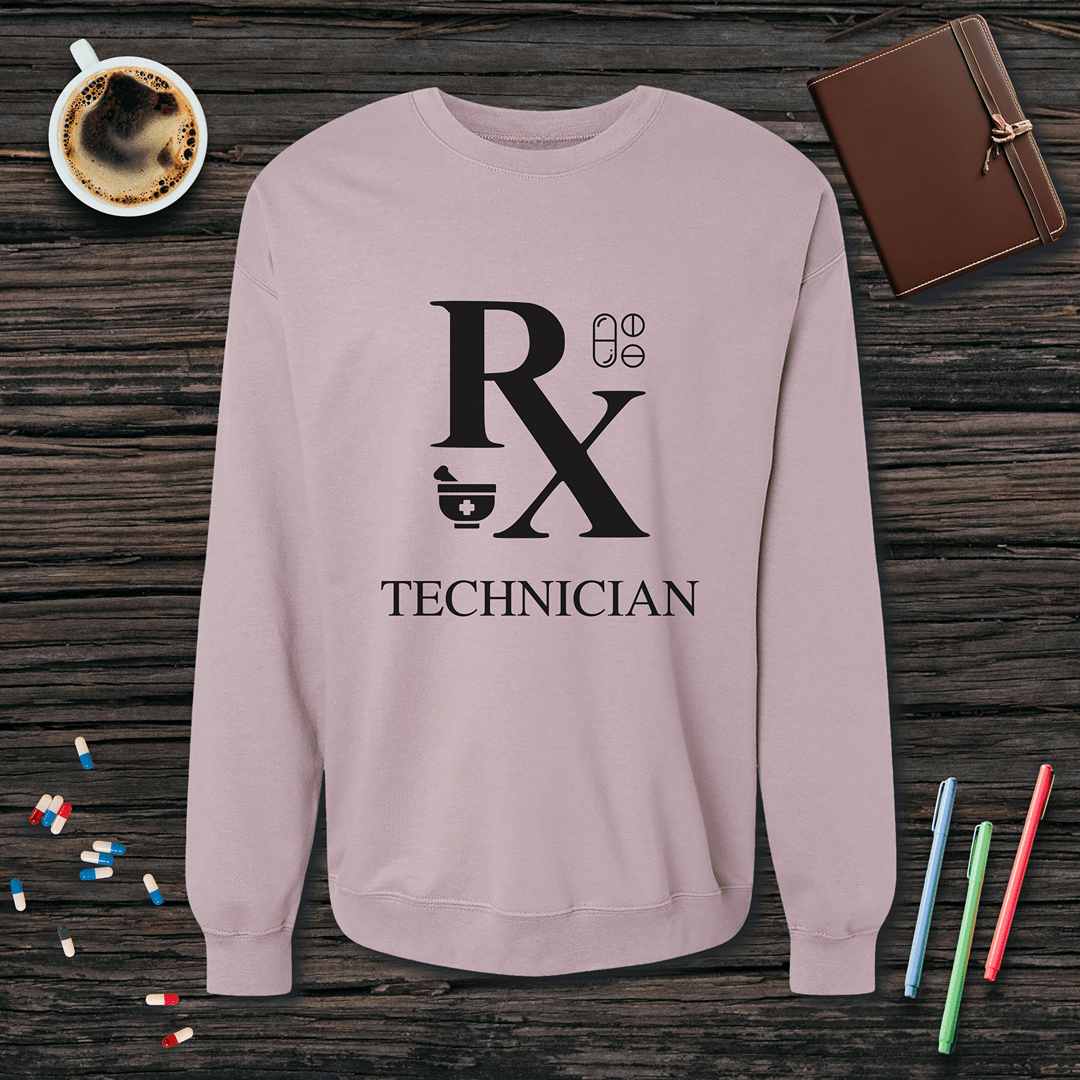 Rx Technician Fleece Crewneck Sweatshirt
