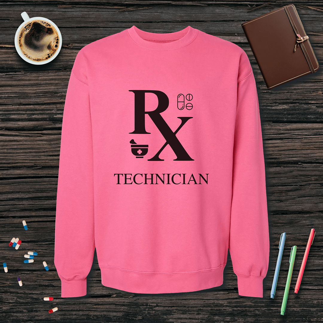 Rx Technician Fleece Crewneck Sweatshirt