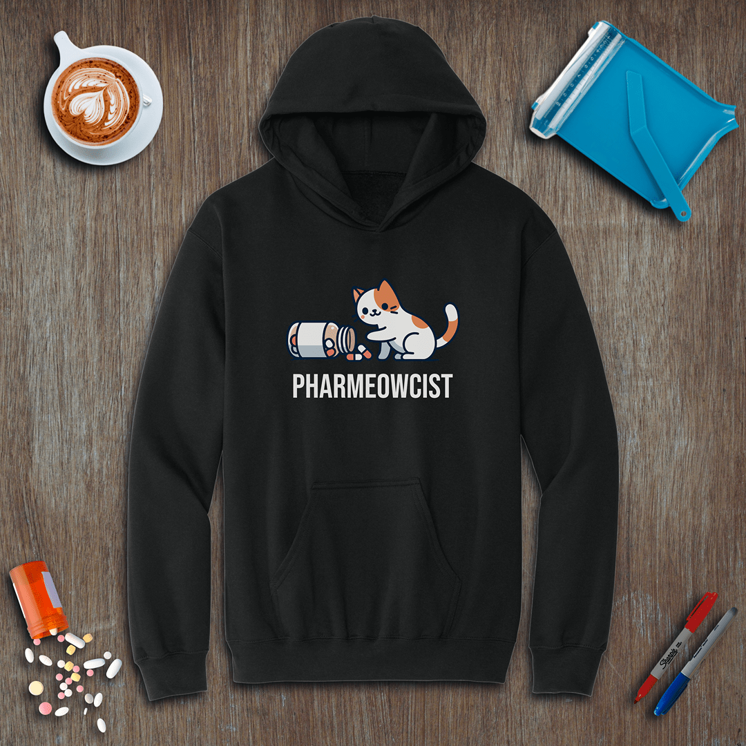 Pharmeowcist Fleece Hoodie