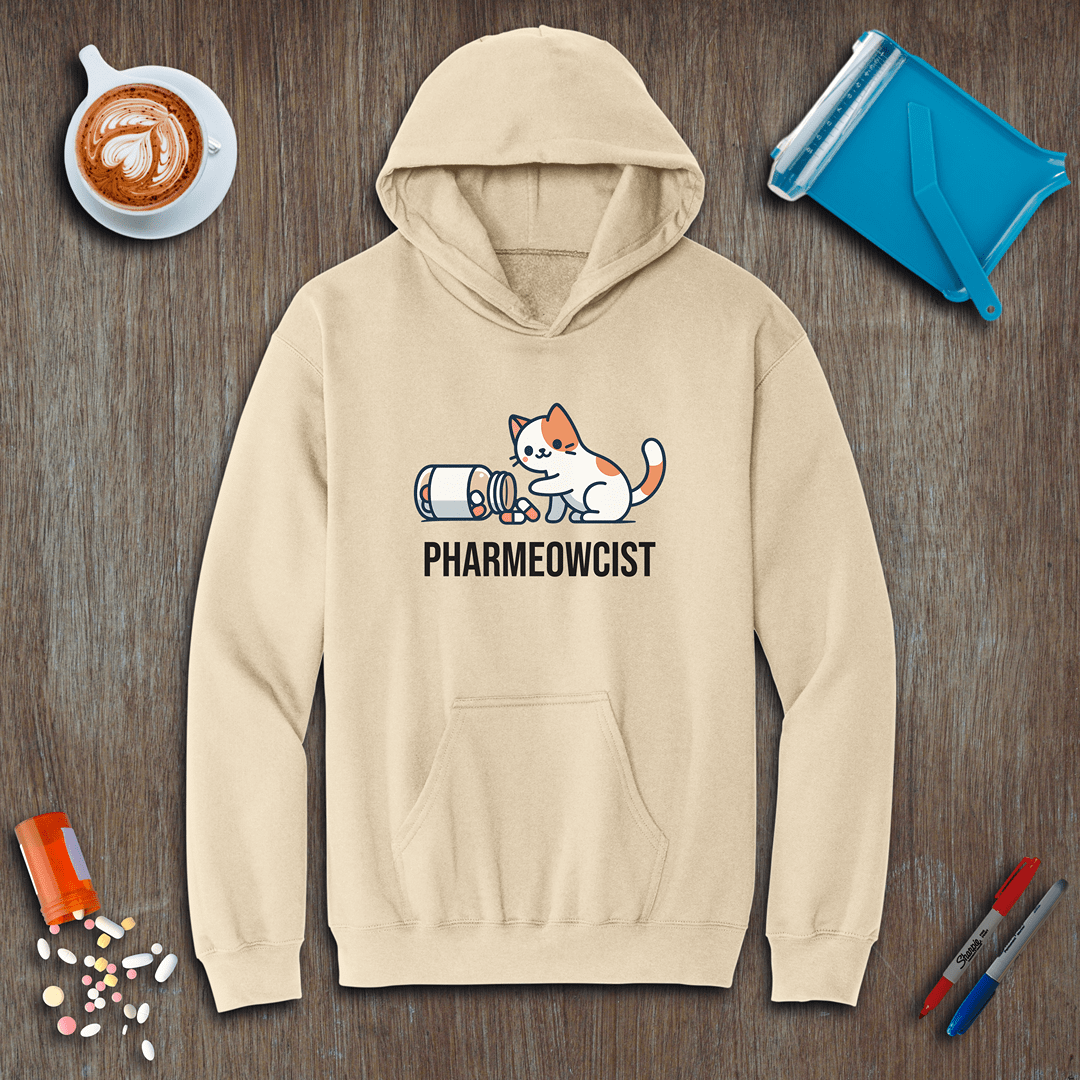 Pharmeowcist Fleece Hoodie