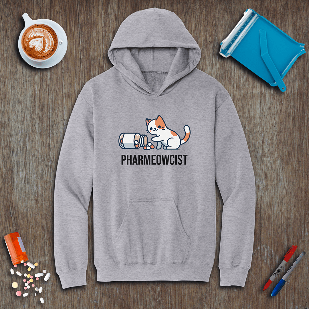 Pharmeowcist Fleece Hoodie
