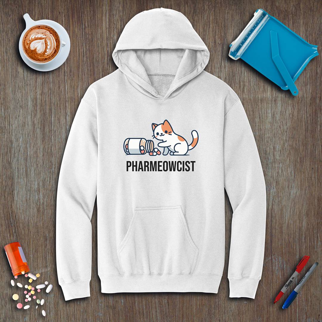 Pharmeowcist Fleece Hoodie
