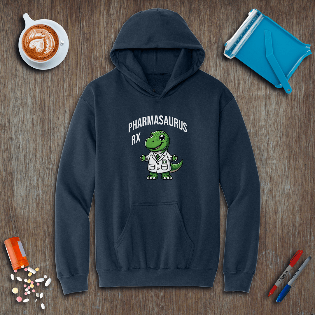 Pharmasaurus Rx Fleece Hoodie