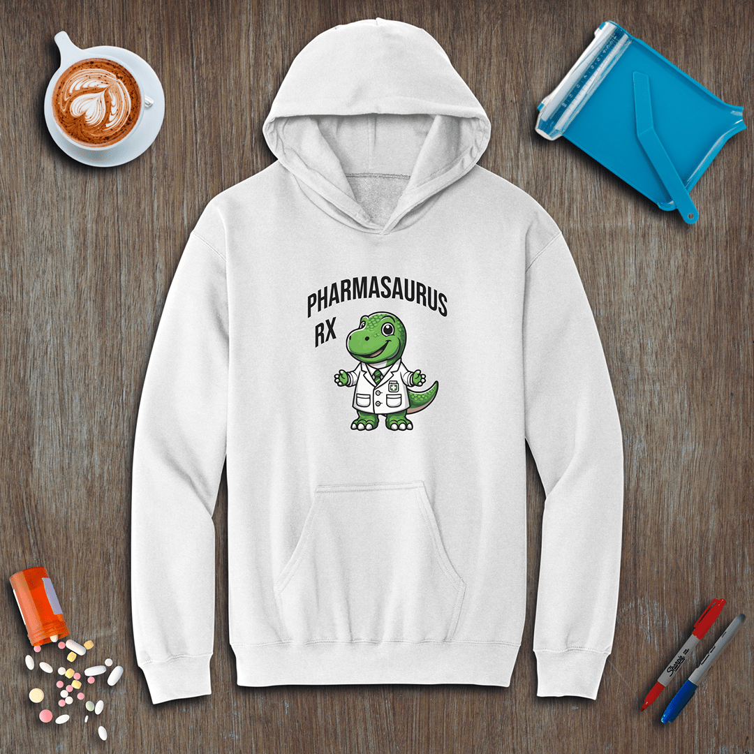 Pharmasaurus Rx Fleece Hoodie
