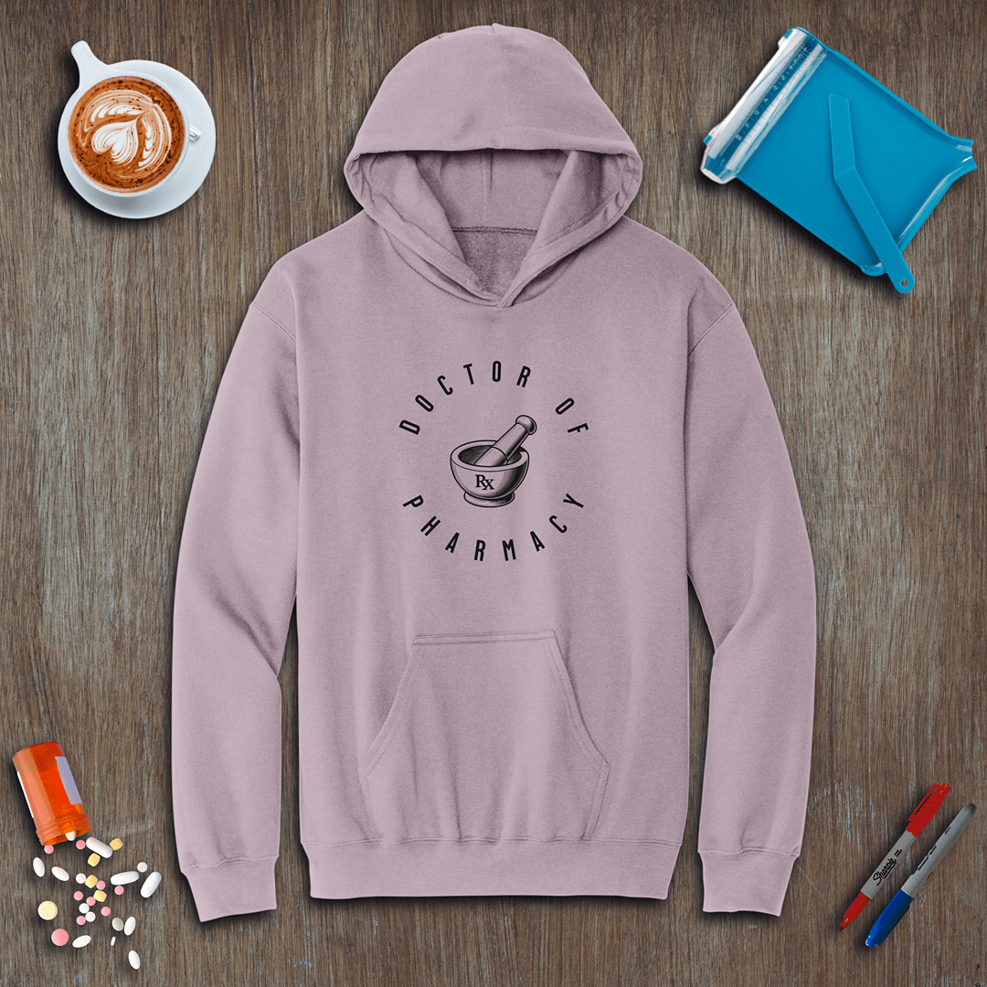 Doctor of Pharmacy - Mortar and Pestle Fleece Hoodie