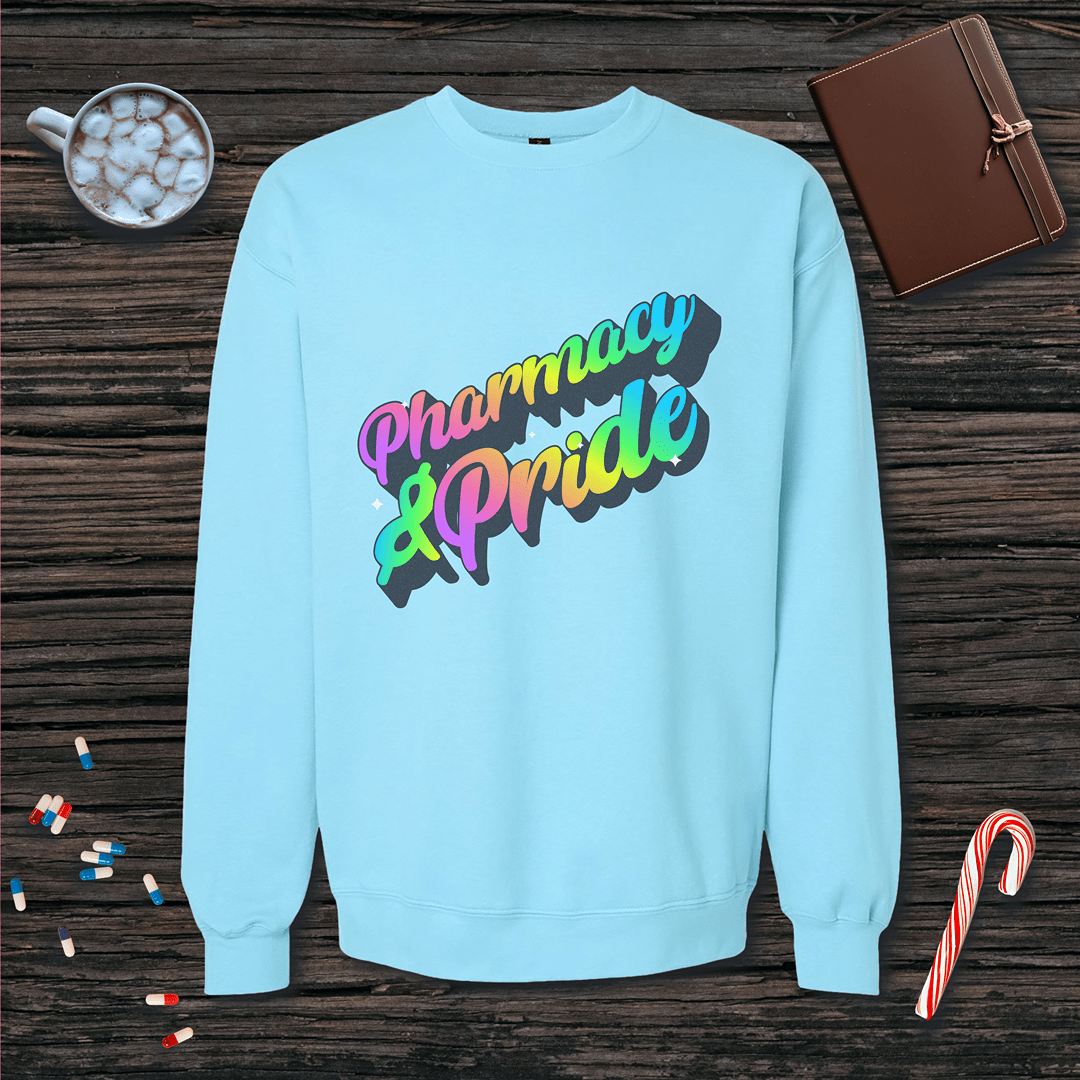 Pharmacy and Pride Fleece Crewneck Sweatshirt