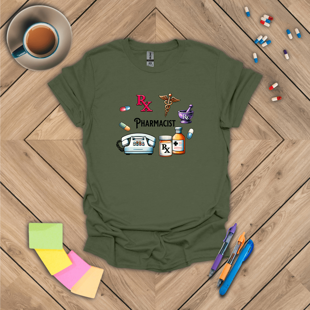 Pharmacist Symbols T-Shirt