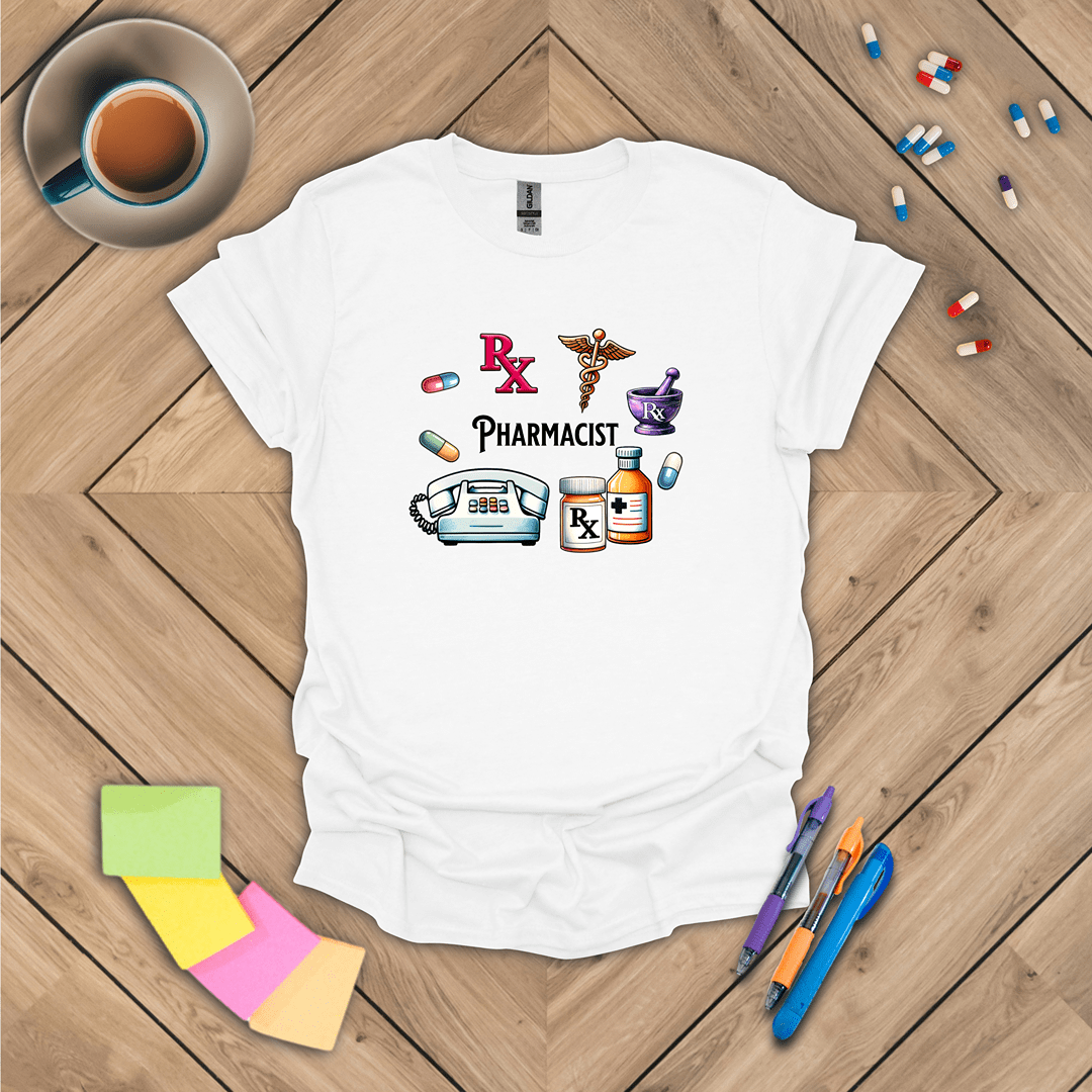 Pharmacist Symbols T-Shirt