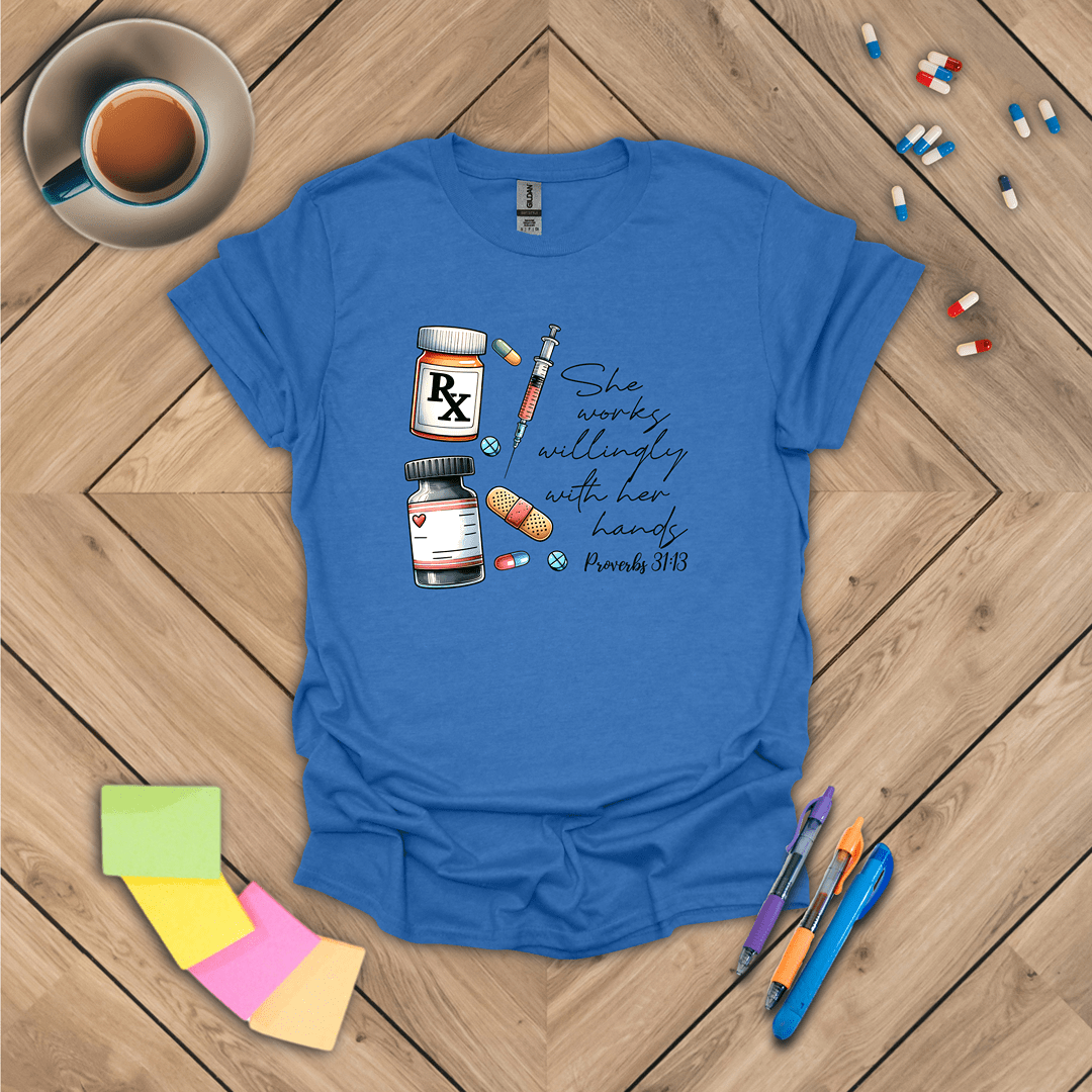 Proverbs 31-13 T-Shirt