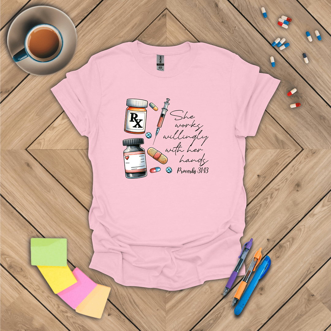 Proverbs 31-13 T-Shirt