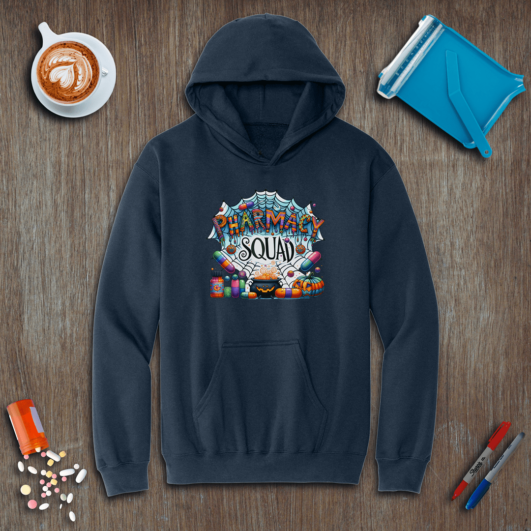 Pharmacy Squad - Halloween Fleece Hoodie