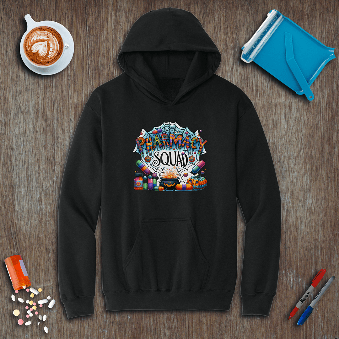 Pharmacy Squad - Halloween Fleece Hoodie