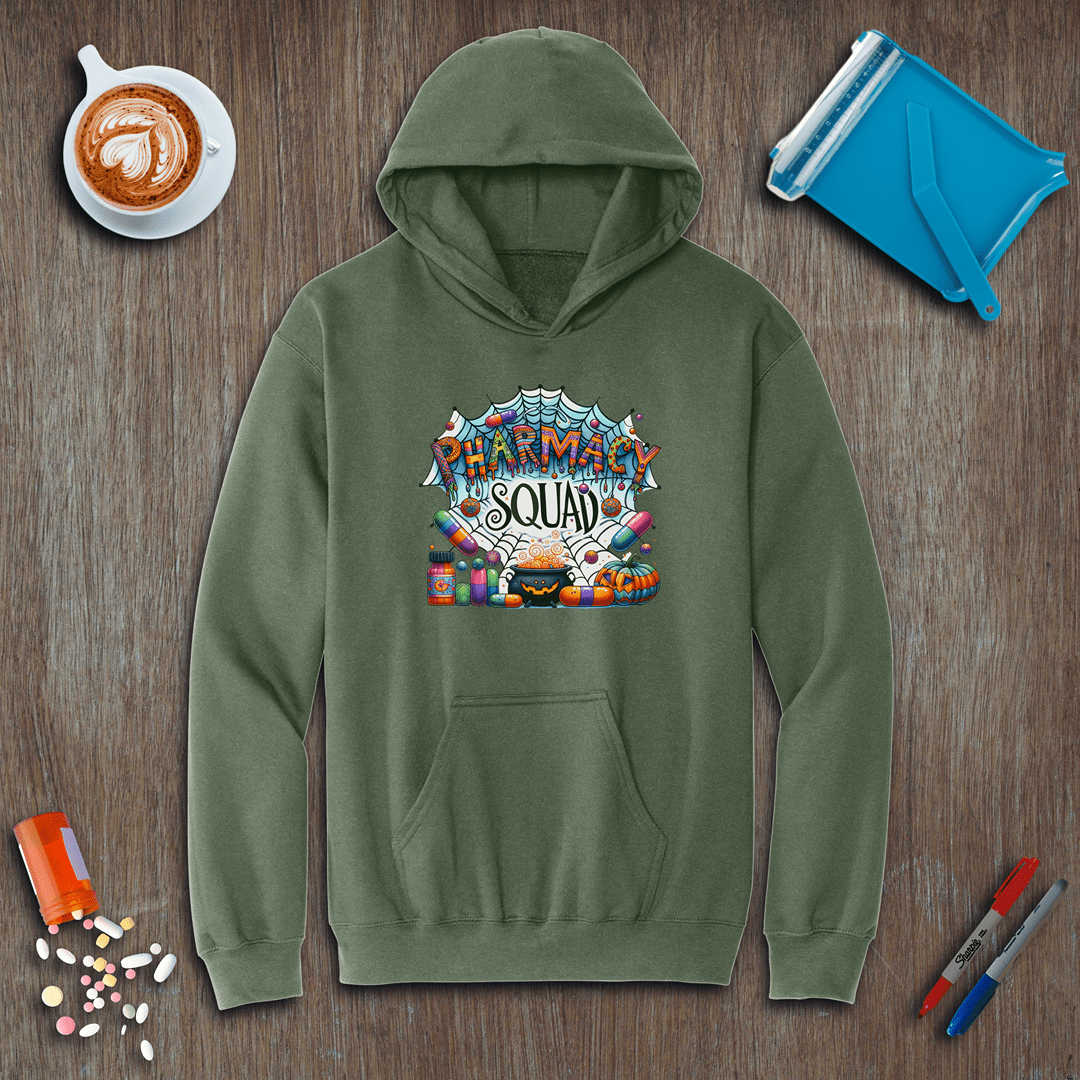 Pharmacy Squad - Halloween Fleece Hoodie