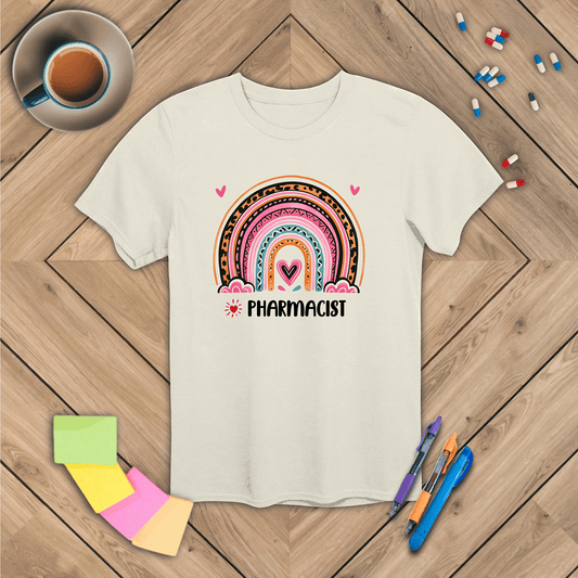 Pharmacist Rainbow T-Shirt
