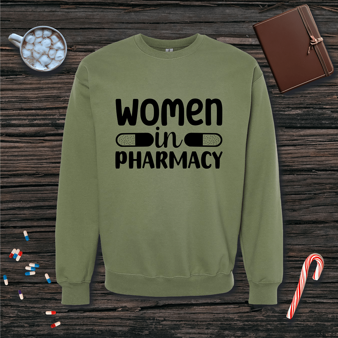 Women in Pharmacy Fleece Crewneck Sweatshirt