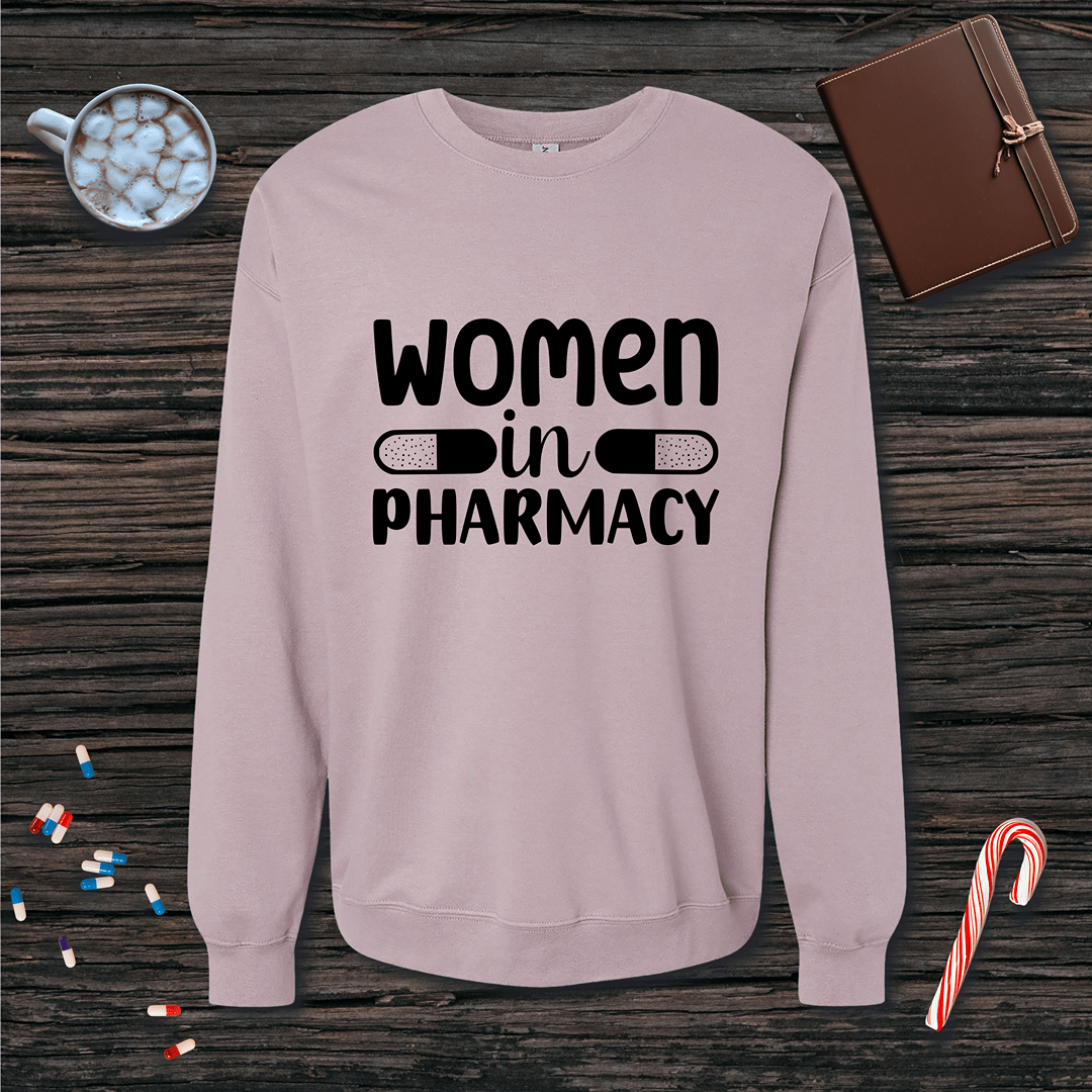 Women in Pharmacy Fleece Crewneck Sweatshirt