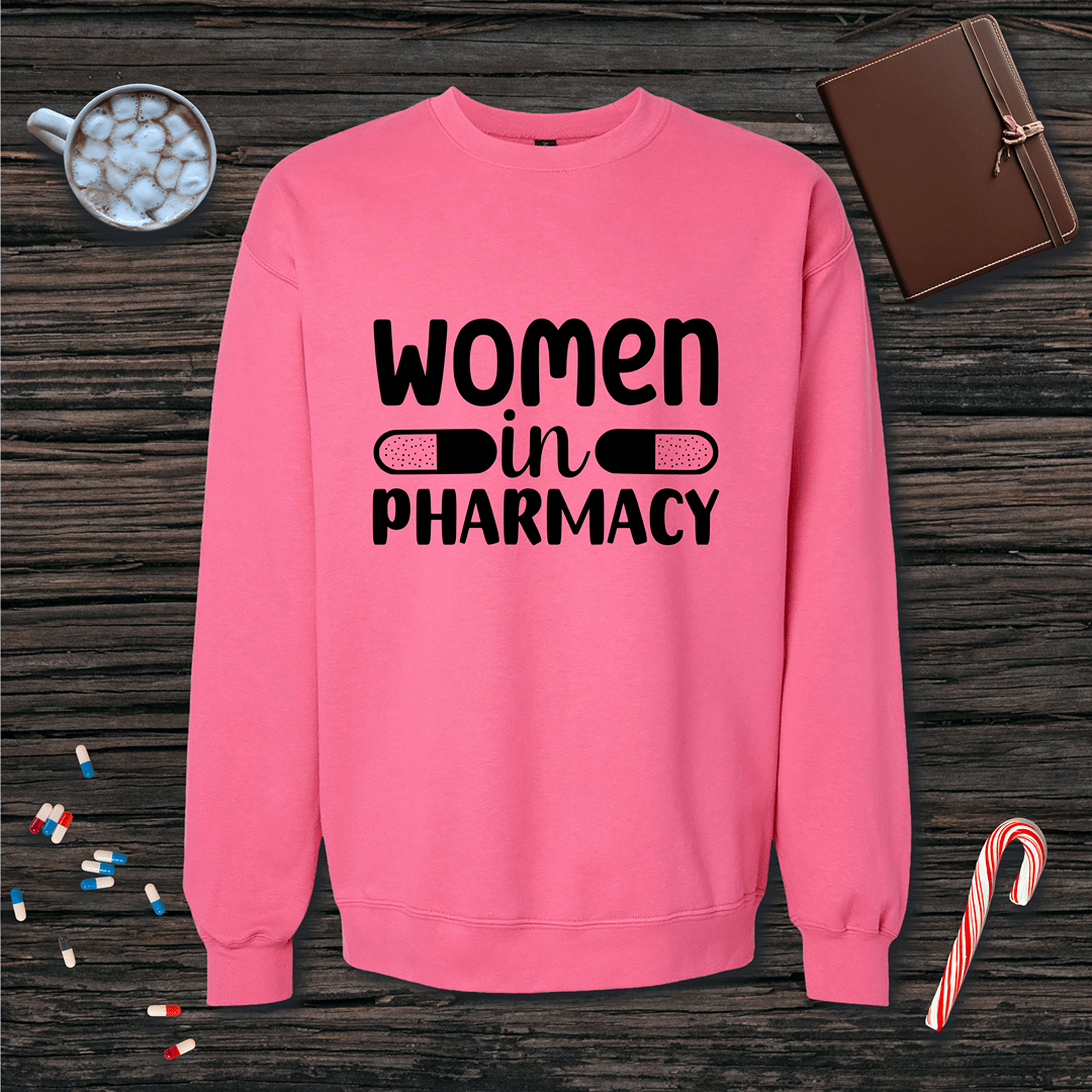 Women in Pharmacy Fleece Crewneck Sweatshirt