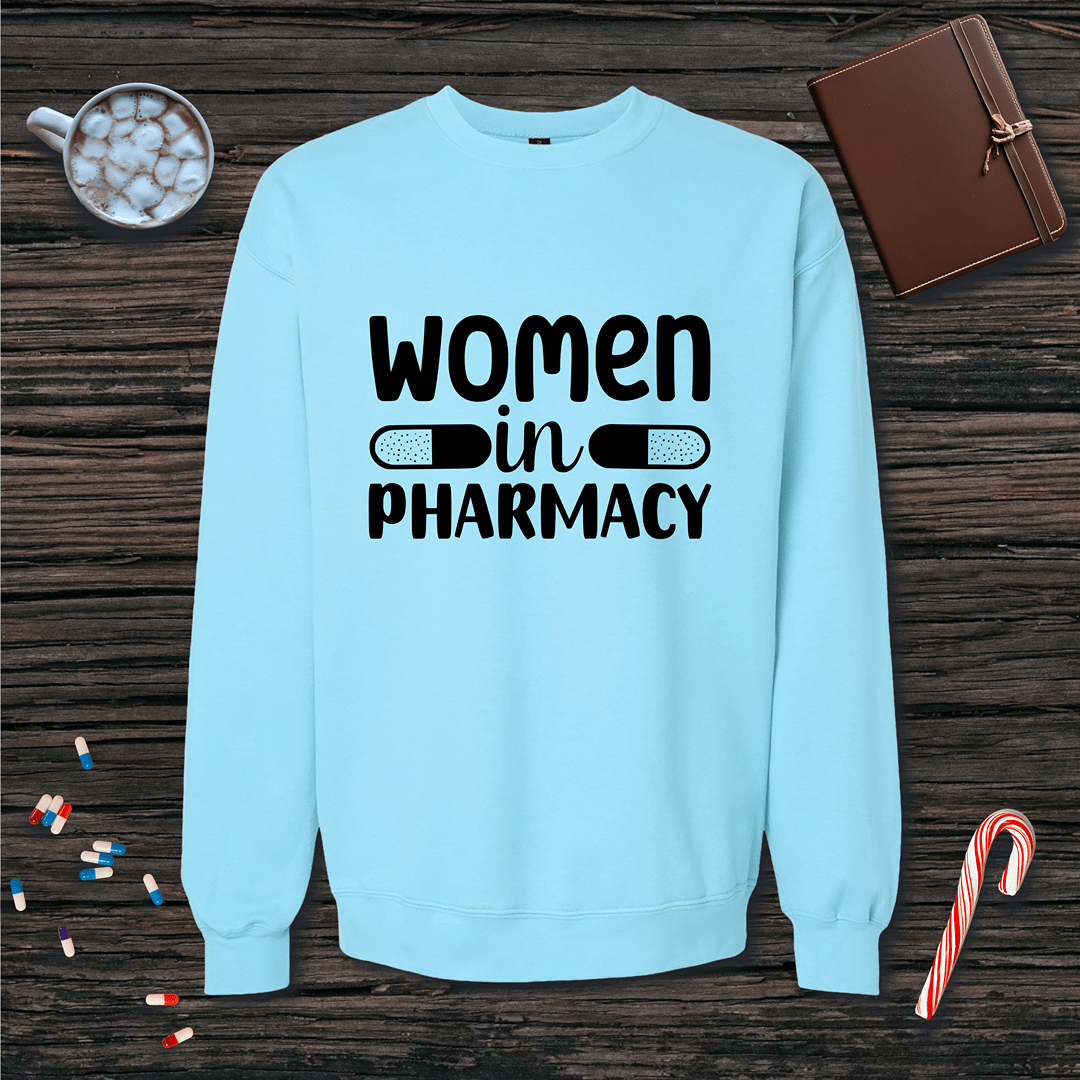 Women in Pharmacy Fleece Crewneck Sweatshirt