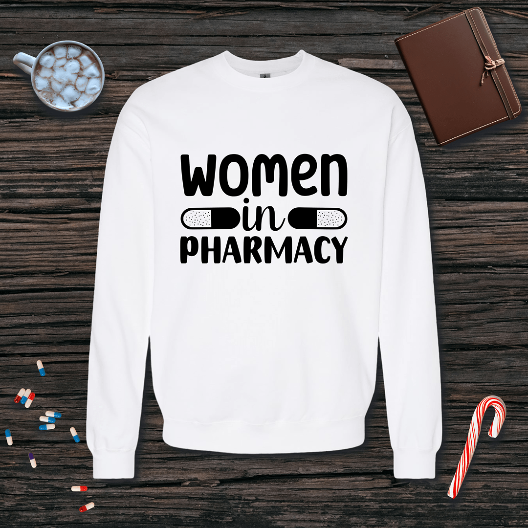 Women in Pharmacy Fleece Crewneck Sweatshirt