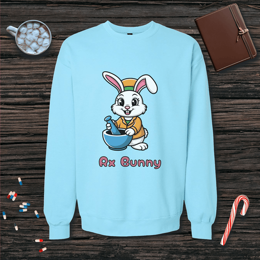 Rx Bunny - Easter Fleece Crewneck Sweatshirt