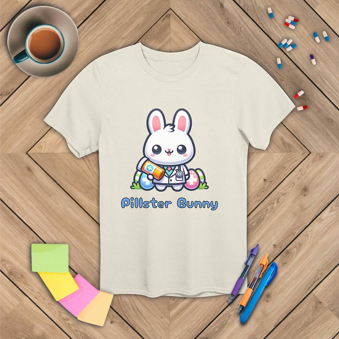 Pillster Bunny - Easter T-Shirt
