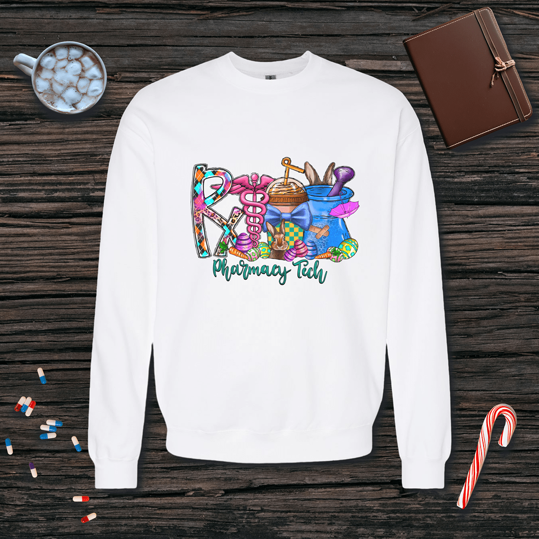Pharmacy Tech - Easter Sweatshirt