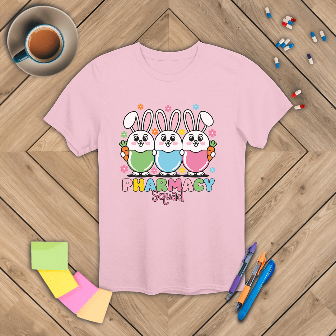Pharmacy Squad Bunnies - Easter T-Shirt