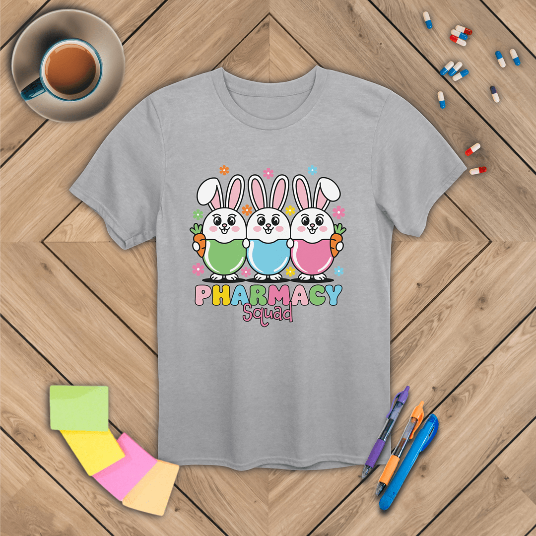 Pharmacy Squad Bunnies - Easter T-Shirt