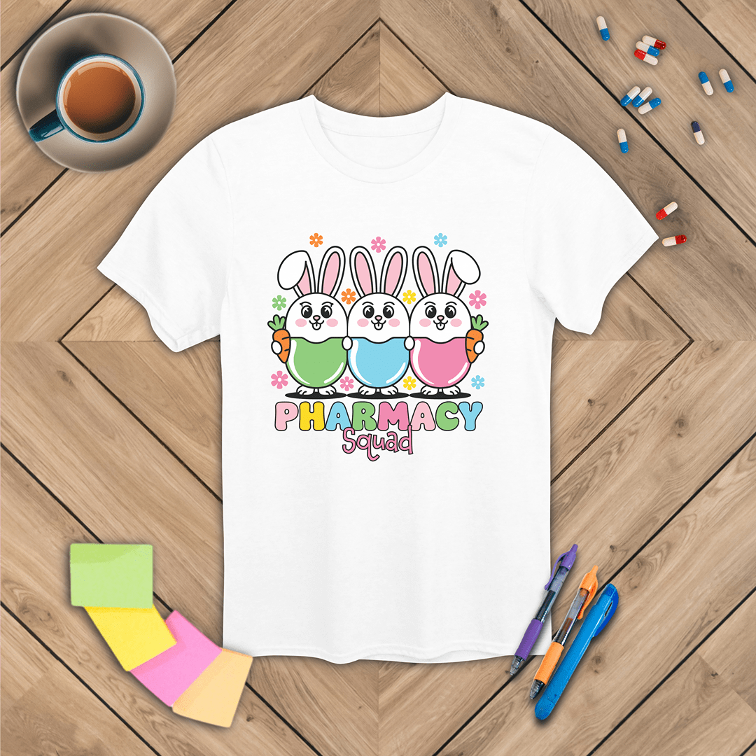 Pharmacy Squad Bunnies - Easter T-Shirt