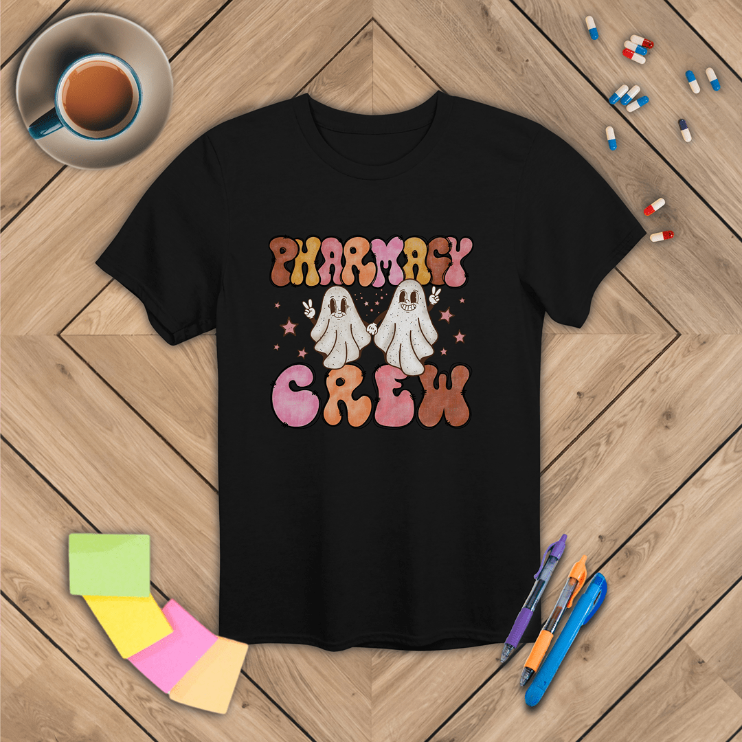 Ghost Pharmacy Crew - Halloween T-Shirt