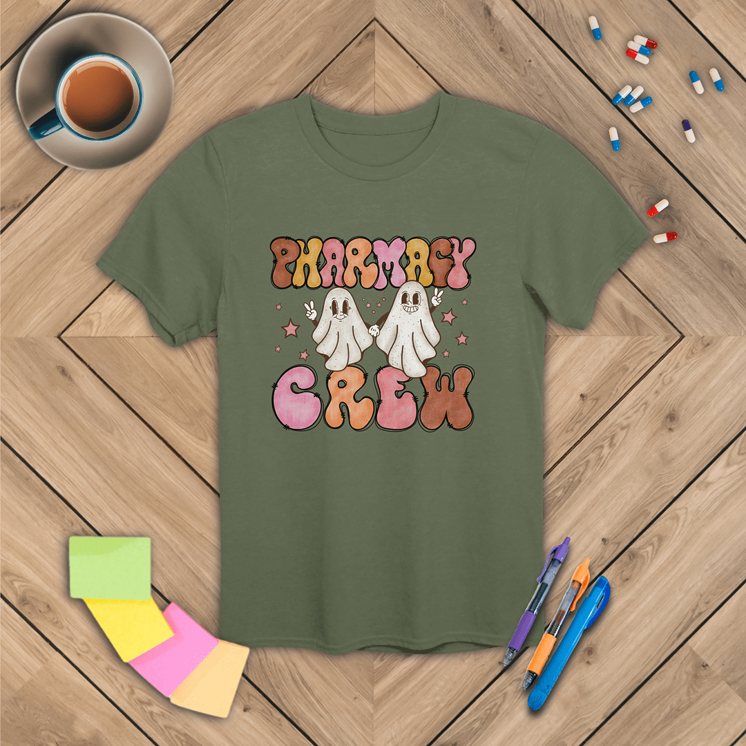 Ghost Pharmacy Crew - Halloween T-Shirt