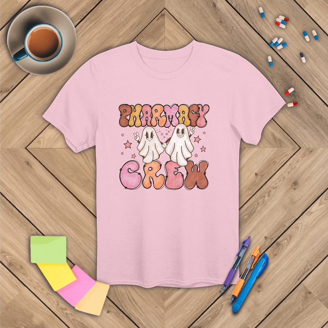 Ghost Pharmacy Crew - Halloween T-Shirt
