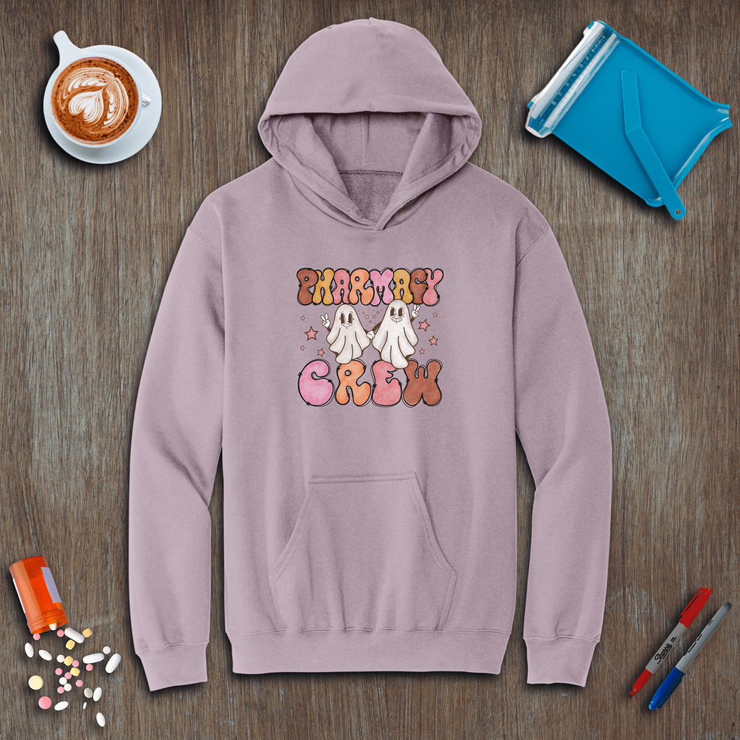 Ghost Pharmacy Crew - Halloween Fleece Hoodie