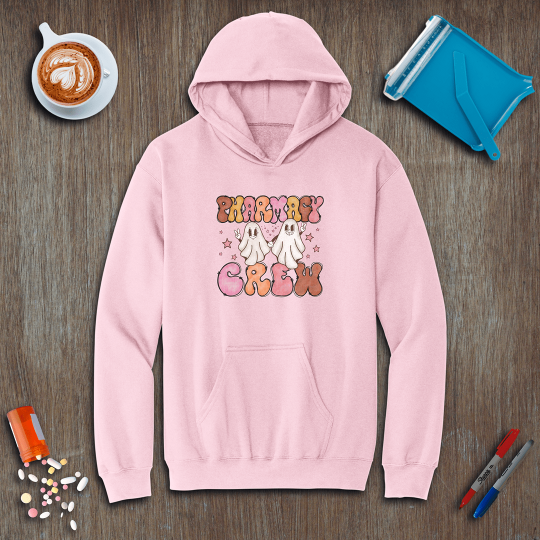 Ghost Pharmacy Crew - Halloween Fleece Hoodie