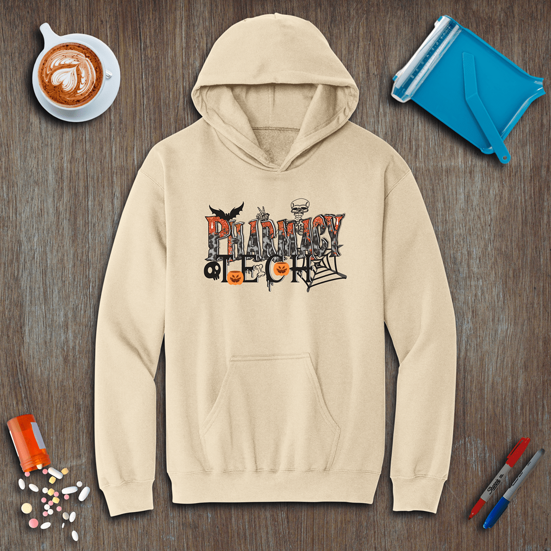 Halloween Pharmacy Tech - Halloween Fleece Hoodie