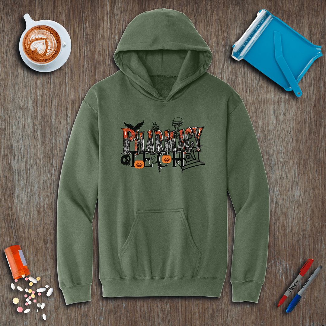Halloween Pharmacy Tech - Halloween Fleece Hoodie