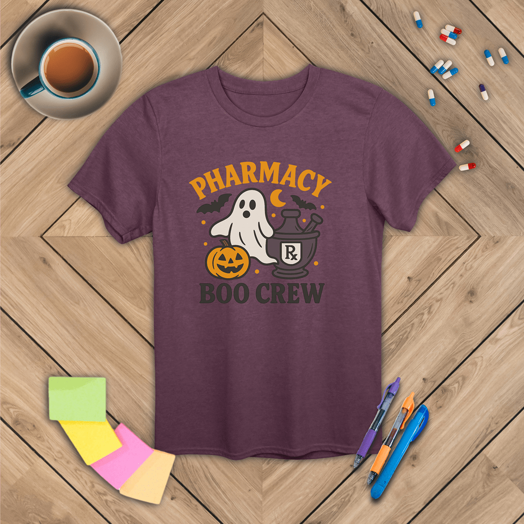Pharmacy Boo Crew - Halloween T-Shirt