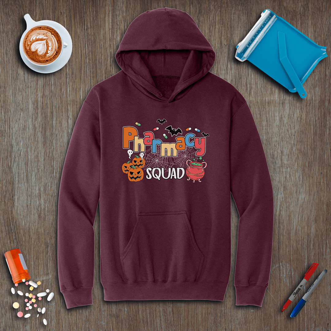Pharmacy Squad v2 - Halloween Fleece Hoodie