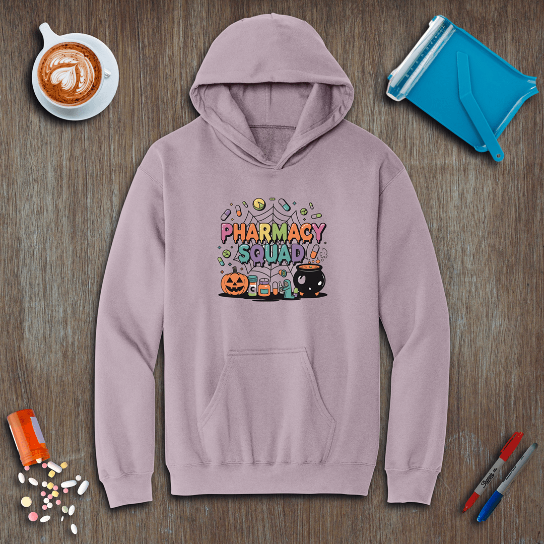 Pharmacy Squad v3 - Halloween Fleece Hoodie