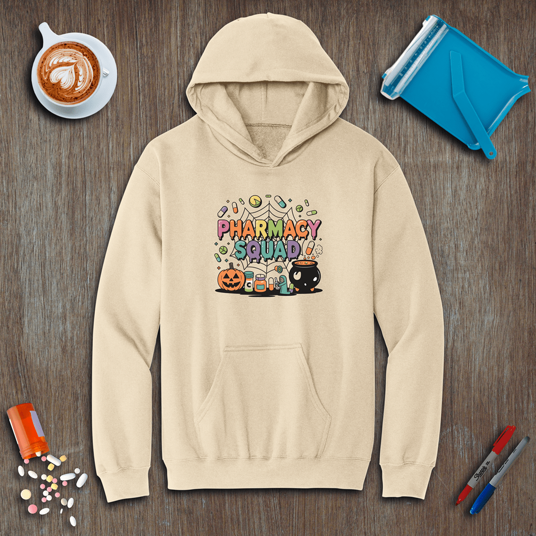 Pharmacy Squad v3 - Halloween Fleece Hoodie