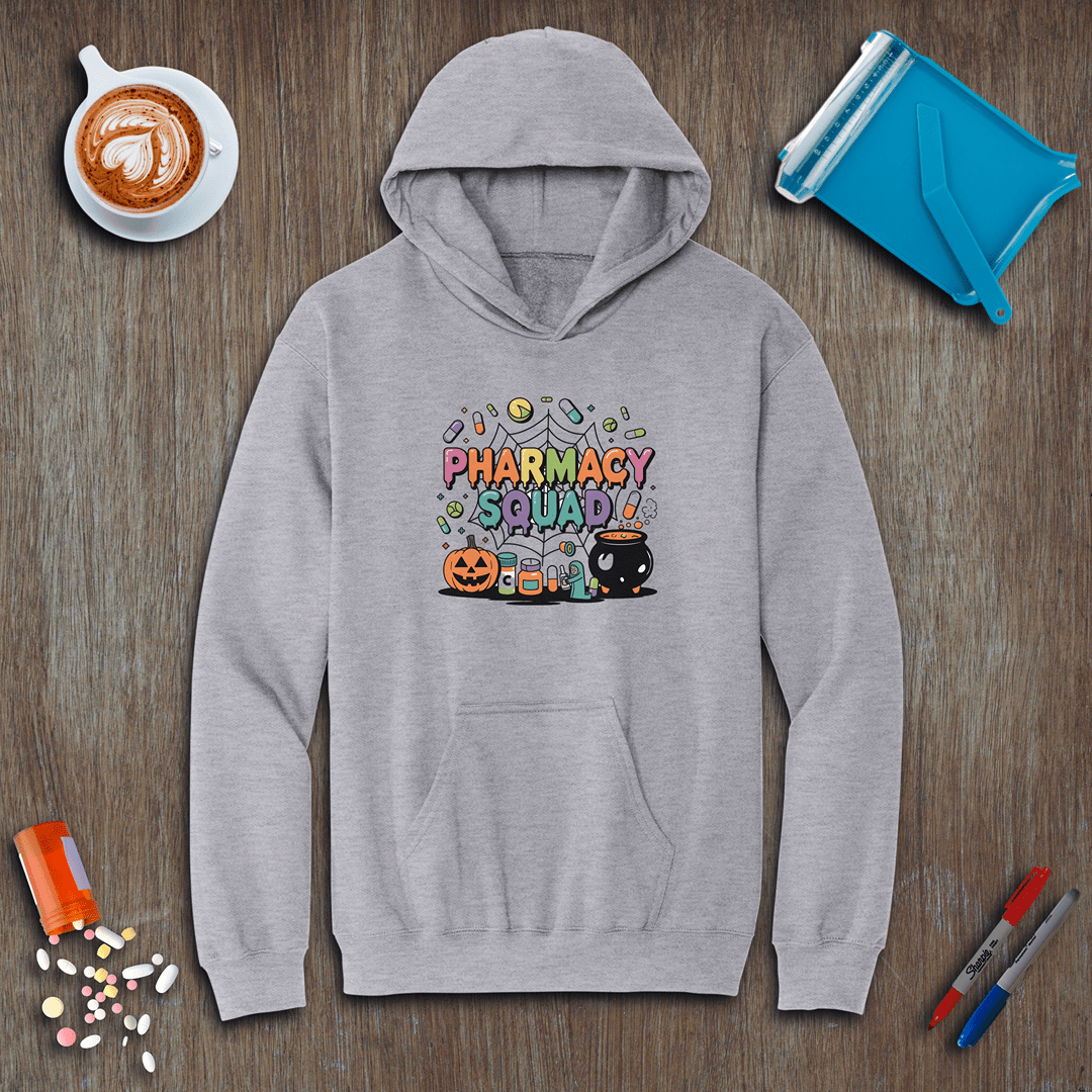 Pharmacy Squad v3 - Halloween Fleece Hoodie