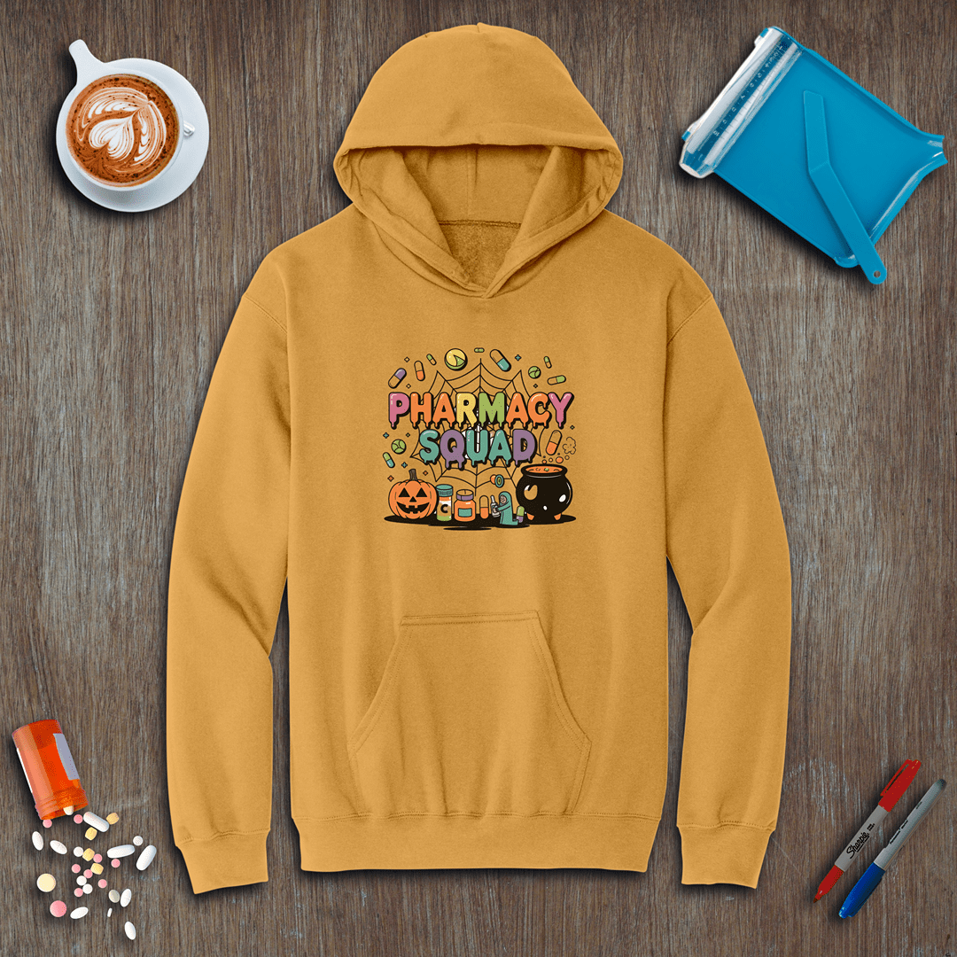 Pharmacy Squad v3 - Halloween Fleece Hoodie