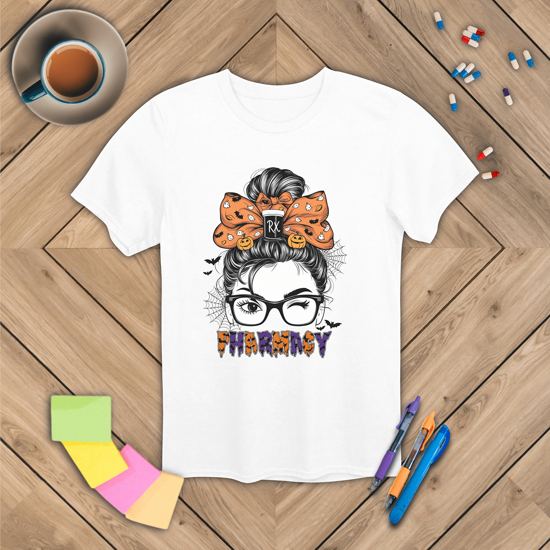 Pharmacy Top Bun - Halloween T-Shirt