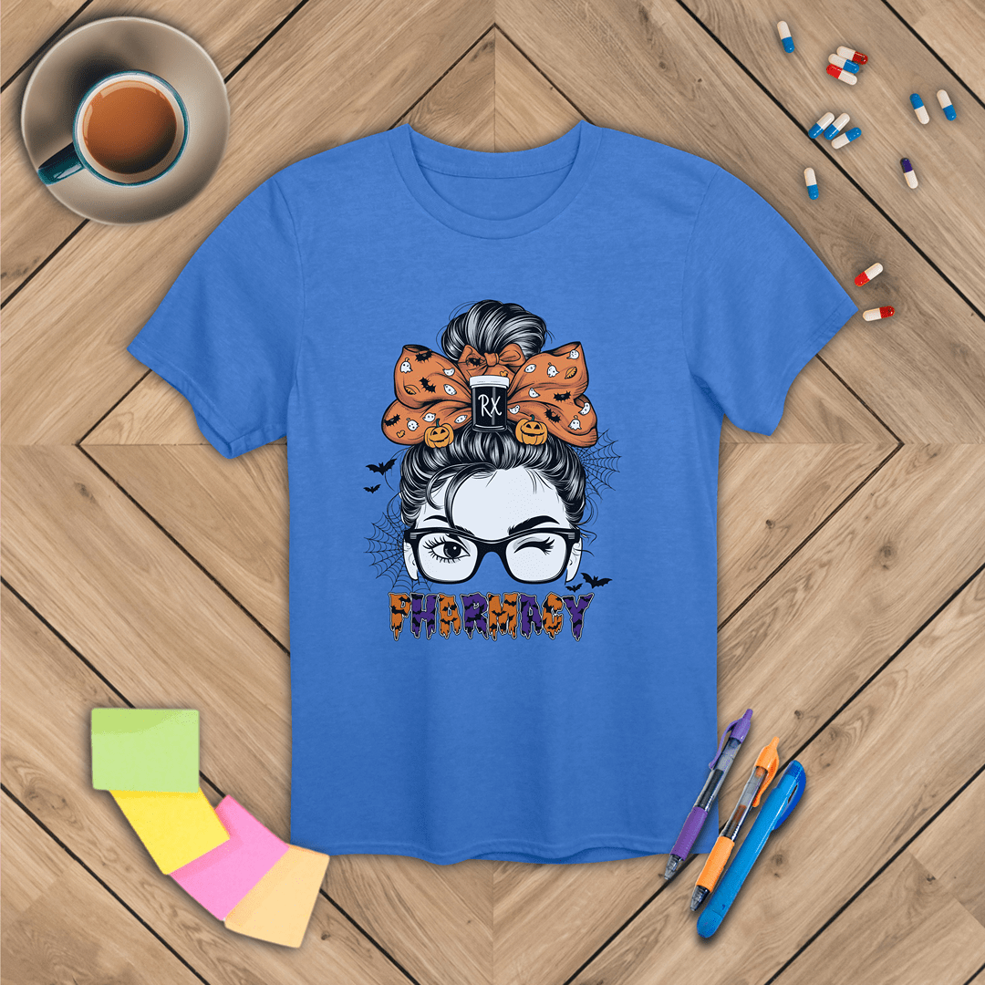 Pharmacy Top Bun - Halloween T-Shirt
