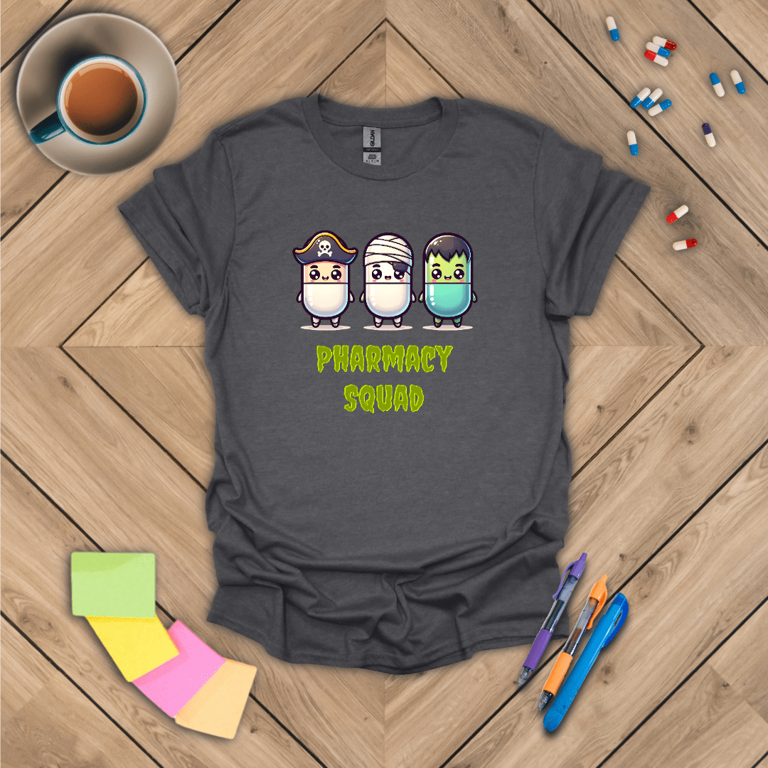 Pharmacy Squad of 3 - Halloween T-Shirt